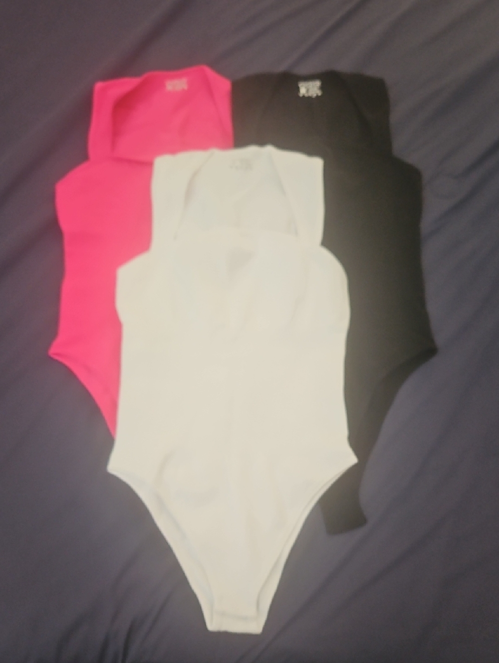 Womens Slimming Body Suit. White, Pink, Black